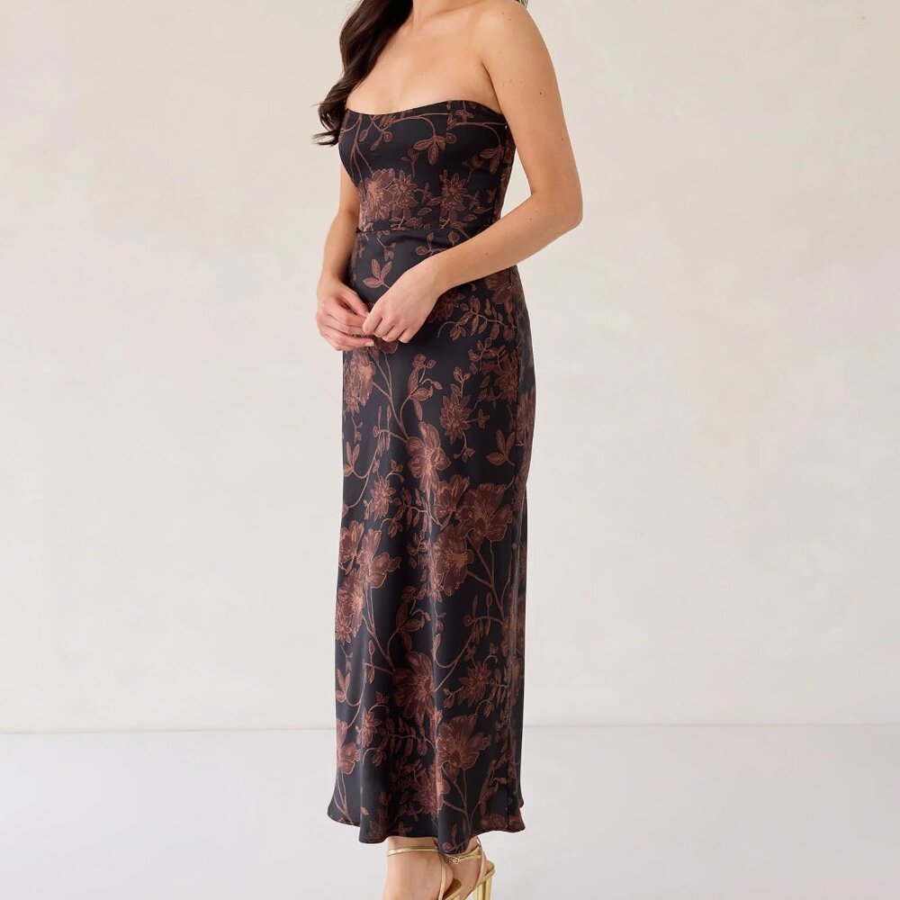Park & Fifth Brodie Bridesmaid Dress (Clove)